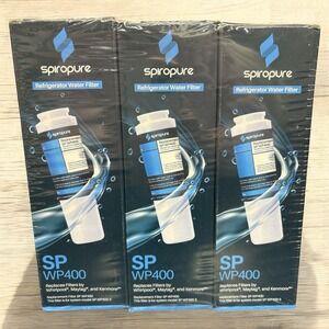 Lot of 3 Spiropure Refrigerator Water Filters SP WP500 Whirlpool Kenmore Maytag